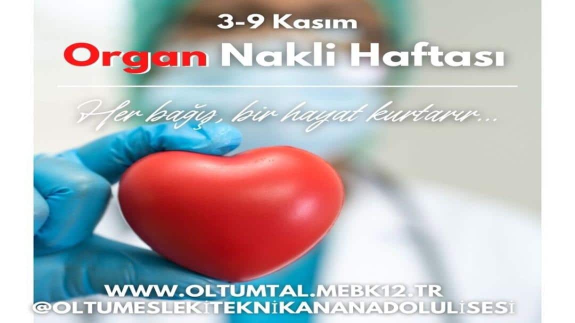 3-9 KASIM ORGAN NAKLİ HAFTASI