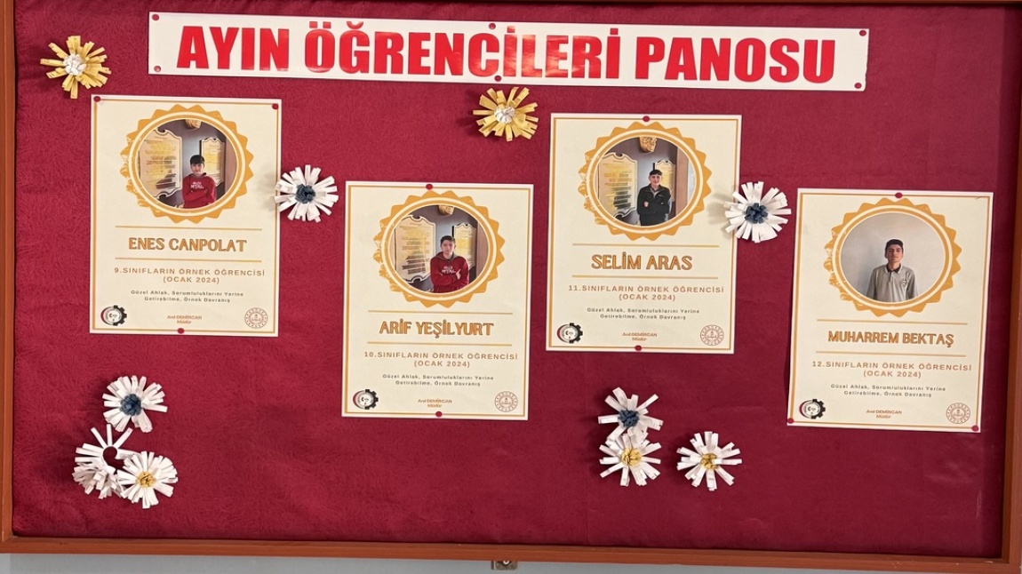 AYIN ÖĞRENCİLERİ PANOMUZ HAZIRLANDI